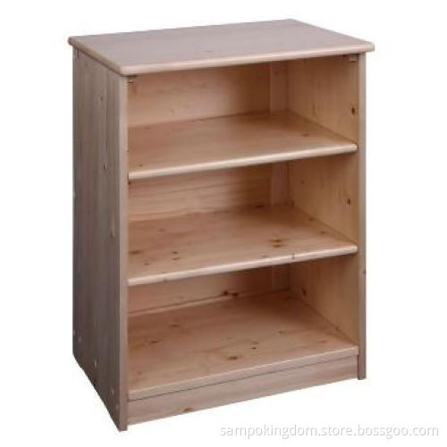wooden floor cabinet with 3 layer